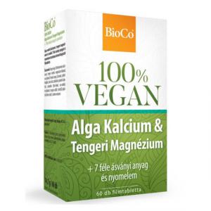 BioCo® 100% VEGAN Alga Kalcium & Tengeri Magnézium filmtabletta 60 db