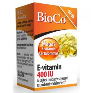 BioCo® E-vitamin 400 IU lágyzselatin kapszula 60 db