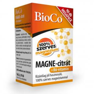 BioCo® MAGNE-citrát + B6-vitamin tabletta Megapack 90 db