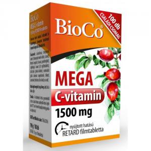 BioCo® Mega C-vitamin 1500mg filmtabletta 100 db