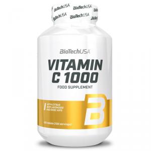 BioTechUSA C-vitamin 1000mg + Bioflavonoid tabletta - 100 szem