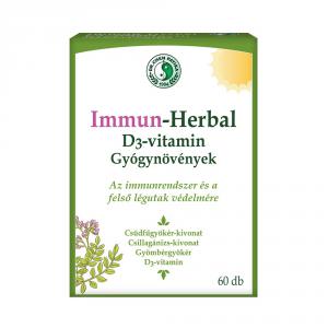 Dr Chen ImmunErő Herbal + D3-vitamin kapszula  60 db