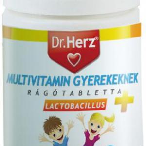 Dr Herz Multivitamin Gyerekeknek+Lactobacillus 60 db tabletta