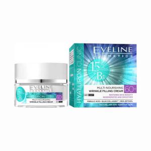 Eveline Hyaluron Clinik 60+ nappali és éjszakai ráncfeltöltő krém 50 ml