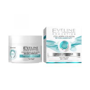 Eveline Kollagén & Elasztin Intenzív Ránctalanító N/É krém érett bőrre 50ml