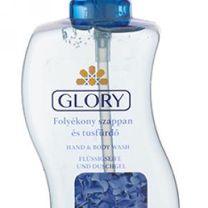 Glory folyékony szappan és tusfürdő Kékvirág illattal 500 ml
