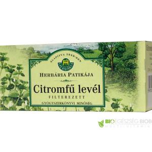 Herbária Citromfű levél filteres tea 25x1g
