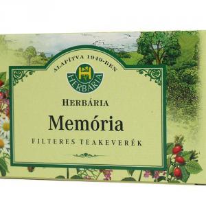 Herbária Memória gyógynövényeket tartalmazó filteres tea 20x1g
