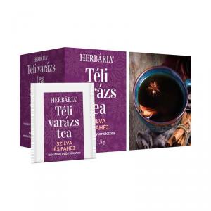 Herbária Téli varázs szilva-fahéj ízű gyümölcstea