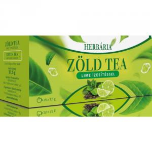 Herbária Zöld tea Lime ízesítéssel 20x1.5g