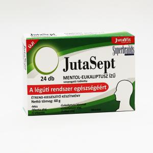 JutaVit JutaSept mentol-eukaliptusz szopogató tabletta 24 szem