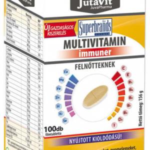 JutaVit Multivitamin Immuner filmtabletta felnőtteknek