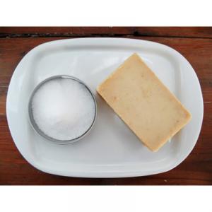Kézműves háziszappan natúr+parajdi só - 80 g