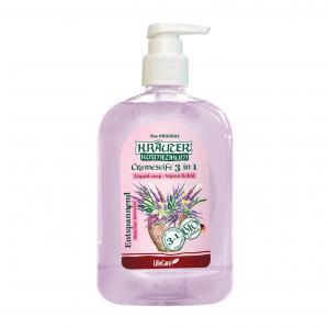 Kräuter® levendulás és BIO gyógynövényes 3 az 1-ben folyékony szappan - 500 ml