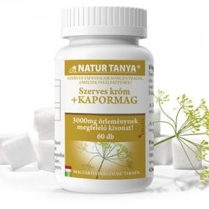 Natur Tanya Szerves kapormag + króm 60 db