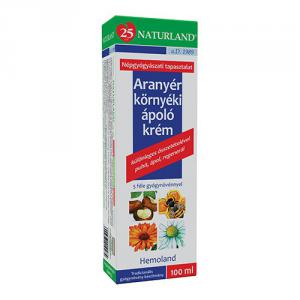 NATURLAND Aranyér környéki ápoló krém - 100 ml