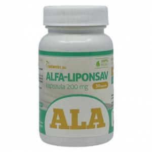 Netamin Alfa-liponsav (ALA) 200mg kapszula 30db