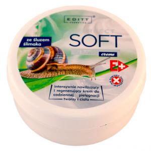 SOFT CSIGA hidratáló, arc és testkrém, parabénmentes csigakrém 150 ml