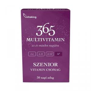 Vitaking 365 Multivitamin Szenior csomag