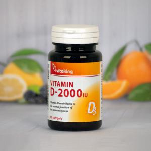 Vitaking  D3 vitamin 2000NE 90 szem