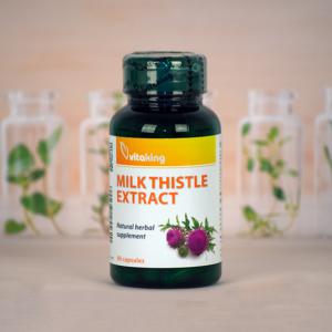 Vitaking Máriatövis kivonat 500 mg 80 kaps