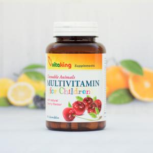 Vitaking Multivitamin rágótabletta 90 szem