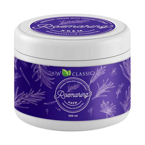 UW Classic Rozmaring krém feketenadálytő kivonattal 500 ml