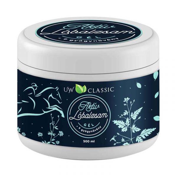 UW Lóbalzsam Aktív gél +9 gyógynövény 500 ml