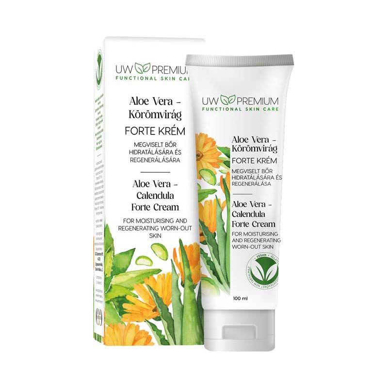 UW Premium Aloe vera-körömvirág forte krém 100 ml