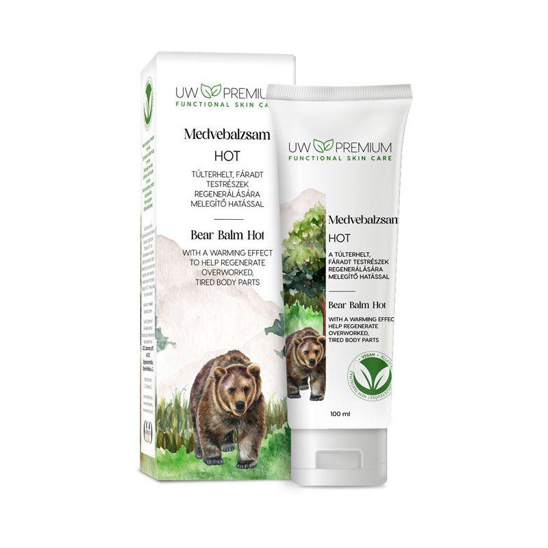 UW Premium Medvebalzsam Hot 100 ml