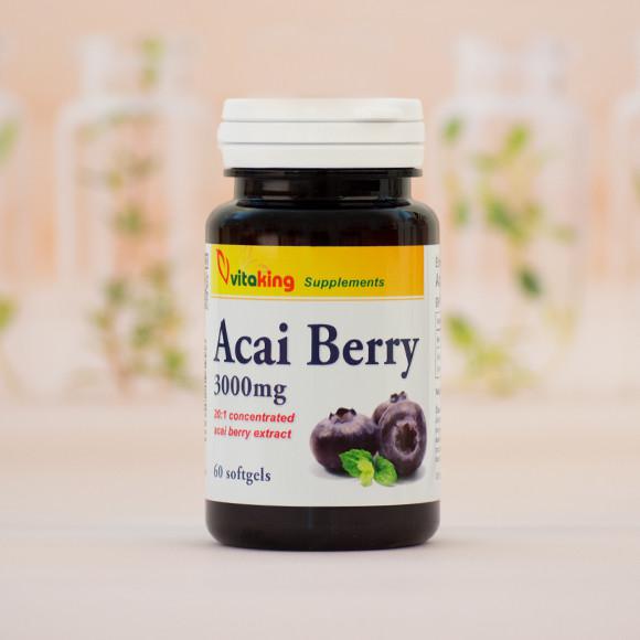 Vitaking Acai Berry 3000 mg 60 gkps