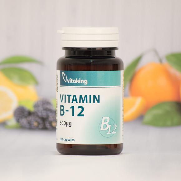 Vitaking  B-12 vitamin 100 szem