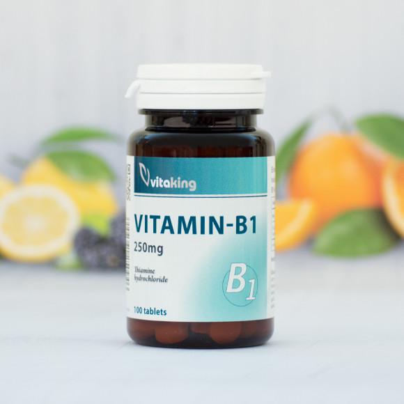 Vitaking B1-Vitamin 250 mg 100 szem