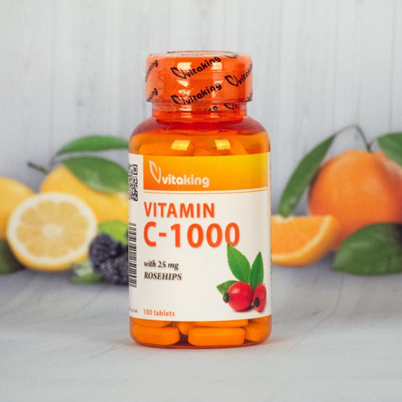 Vitaking  C-vitamin 1000 mg 100 szem