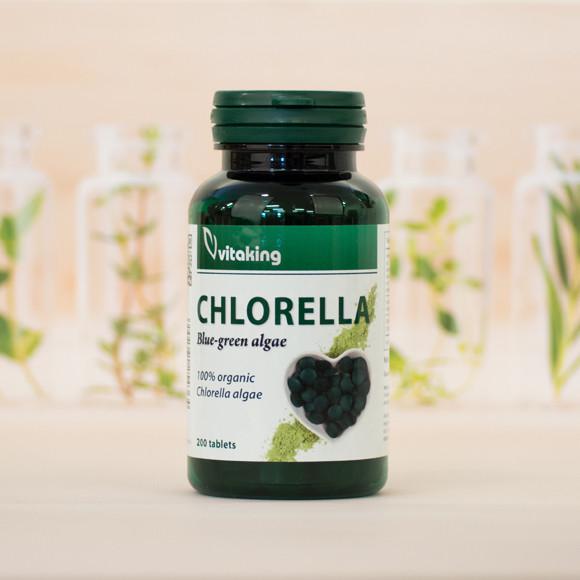 Vitaking Chlorella alga 200 szem