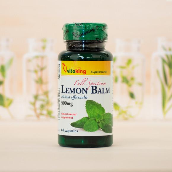 Vitaking Citromfű levél 60 szem