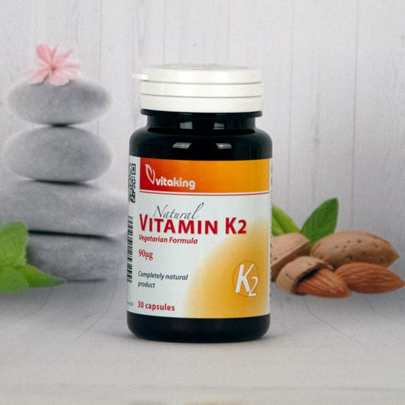 Vitaking  K2 vitamin 90 µg 30 szem