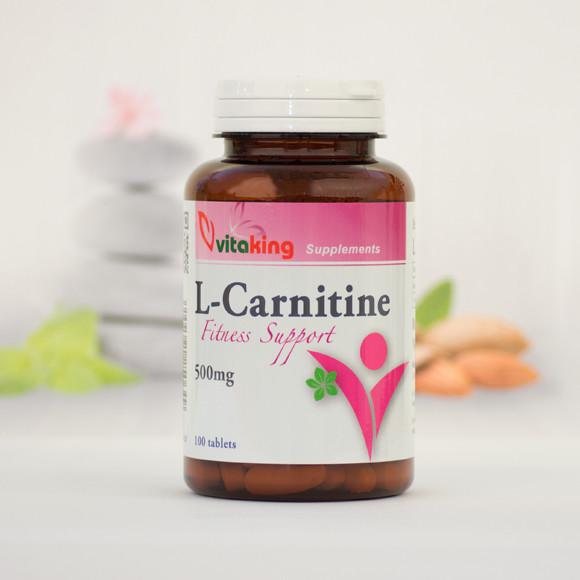 Vitaking L-karnitin 500 mg 100 szem