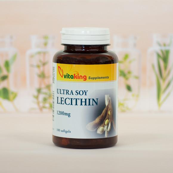 Vitaking Lecitin 1200 mg 100 szem