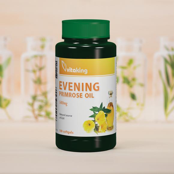 Vitaking Ligetszépe olaj 500mg 100 szem