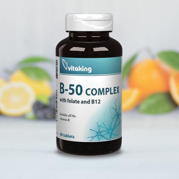 Vitaking Mega B-50 komplex 60 szem