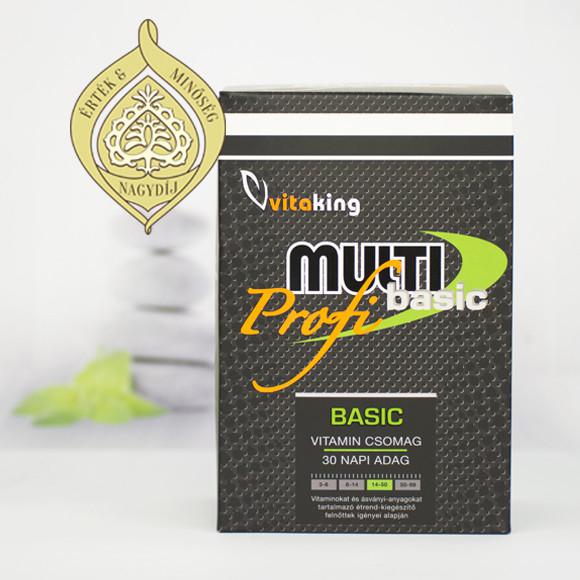Vitaking Multi Basic Profi 30 db vitamincsomag (14+)