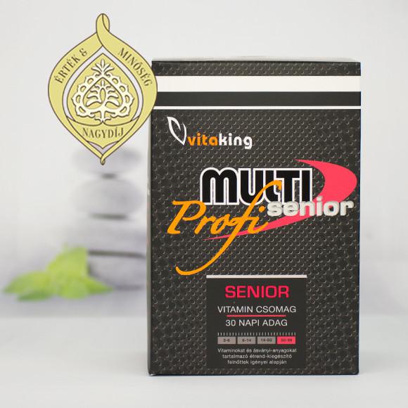 Vitaking Multi Senior Profi 30 db vitamincsomag (50+)
