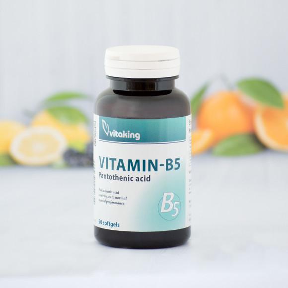 Vitaking Pantoténsav B5-vitamin 200 mg 90 gkps