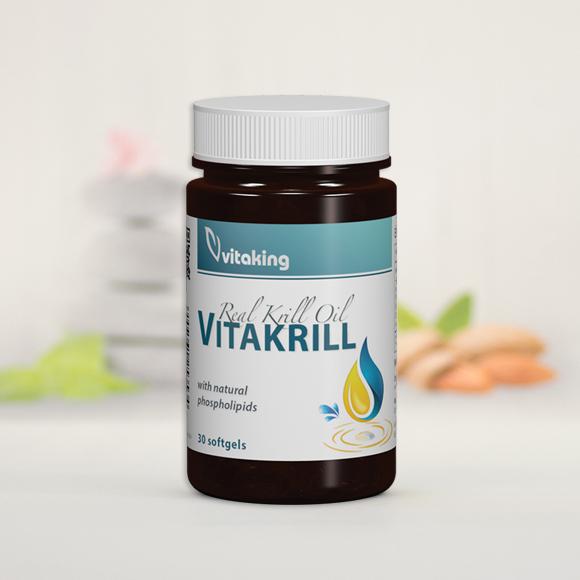 Vitaking Vitakrill olaj - 30 szem