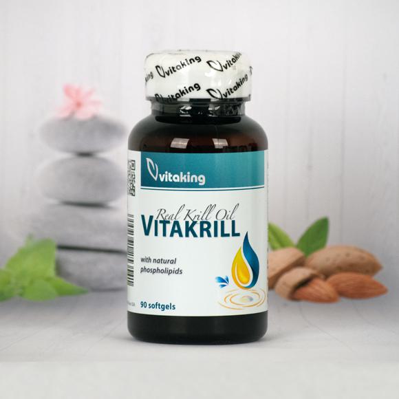 Vitaking Vitakrill olaj 90 gkps