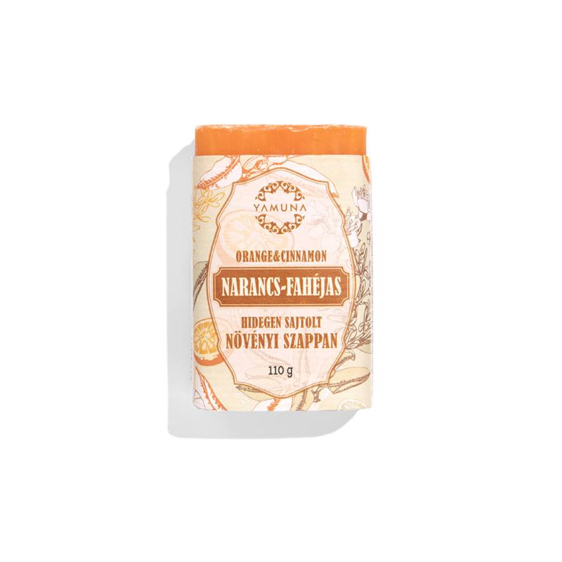 YAMUNA Narancs-fahéjas hidegen sajtolt szappan 110 g