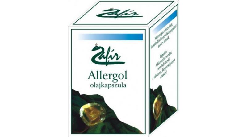 Zafír Allergol Olajkapszula 60 db