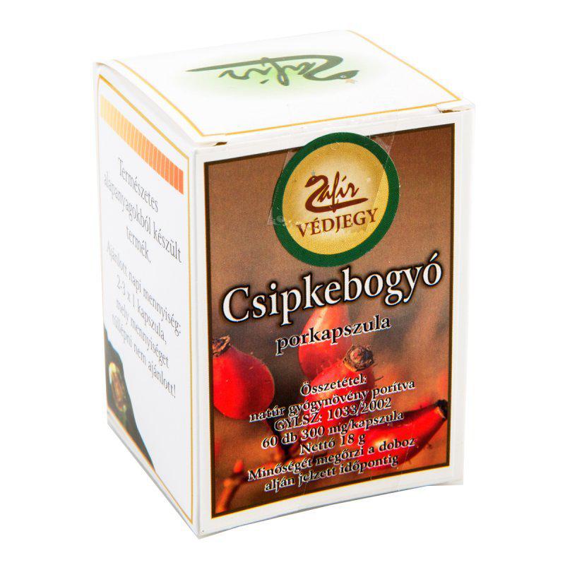 Zafír Csipkebogyó Porkapszula 60 db