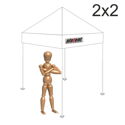2x2 Fehér tetőponyva